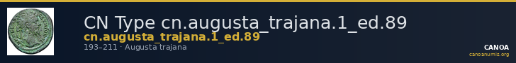CN Type cn.augusta_trajana.1_ed.89 — CANOA