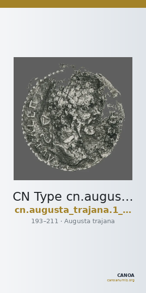 CN Type cn.augusta_trajana.1_ed.96 — CANOA