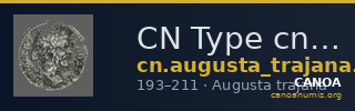 CN Type cn.augusta_trajana.1_ed.96 — CANOA