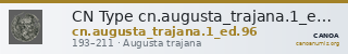 CN Type cn.augusta_trajana.1_ed.96 — CANOA