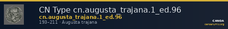 CN Type cn.augusta_trajana.1_ed.96 — CANOA