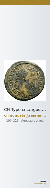 CN Type cn.augusta_trajana.1_ed.99 — CANOA