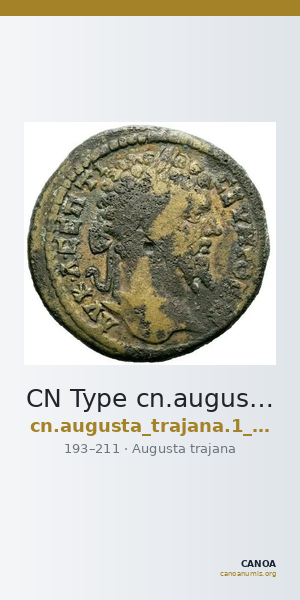 CN Type cn.augusta_trajana.1_ed.99 — CANOA