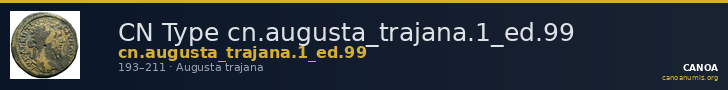 CN Type cn.augusta_trajana.1_ed.99 — CANOA