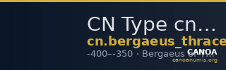 CN Type cn.bergaeus_thrace.1_ed.4 — CANOA