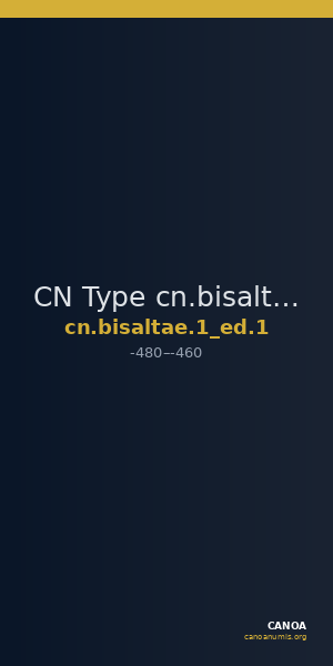 CN Type cn.bisaltae.1_ed.1 — CANOA