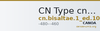 CN Type cn.bisaltae.1_ed.10 — CANOA