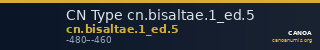 CN Type cn.bisaltae.1_ed.5 — CANOA