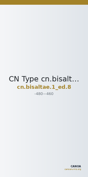 CN Type cn.bisaltae.1_ed.8 — CANOA