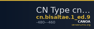 CN Type cn.bisaltae.1_ed.9 — CANOA