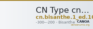 CN Type cn.bisanthe.1_ed.10 — CANOA