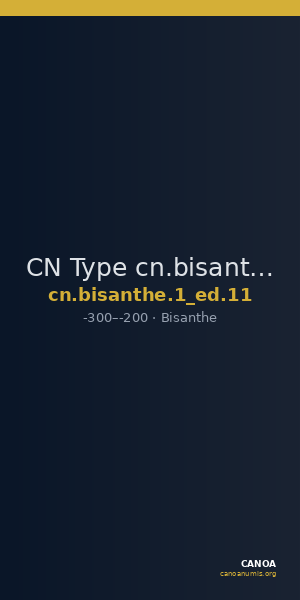 CN Type cn.bisanthe.1_ed.11 — CANOA