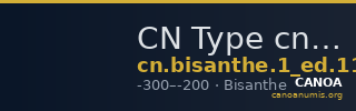 CN Type cn.bisanthe.1_ed.11 — CANOA