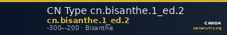 CN Type cn.bisanthe.1_ed.2 — CANOA