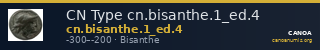 CN Type cn.bisanthe.1_ed.4 — CANOA