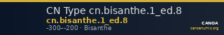 CN Type cn.bisanthe.1_ed.8 — CANOA