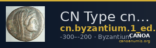 CN Type cn.byzantium.1_ed.101 — CANOA