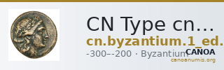 CN Type cn.byzantium.1_ed.105 — CANOA