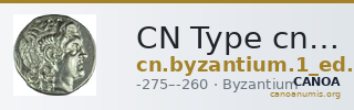 CN Type cn.byzantium.1_ed.109 — CANOA
