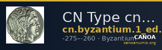 CN Type cn.byzantium.1_ed.109 — CANOA