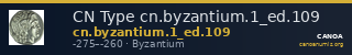 CN Type cn.byzantium.1_ed.109 — CANOA