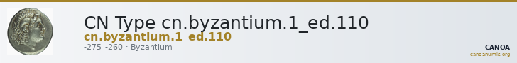 CN Type cn.byzantium.1_ed.110 — CANOA