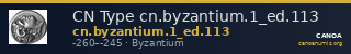 CN Type cn.byzantium.1_ed.113 — CANOA