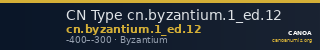 CN Type cn.byzantium.1_ed.12 — CANOA