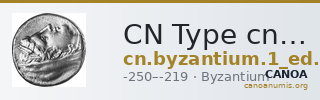 CN Type cn.byzantium.1_ed.121 — CANOA