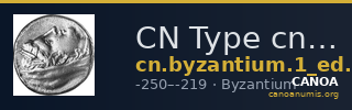 CN Type cn.byzantium.1_ed.121 — CANOA