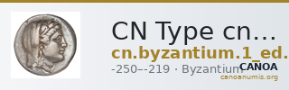 CN Type cn.byzantium.1_ed.128 — CANOA