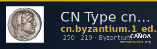 CN Type cn.byzantium.1_ed.128 — CANOA