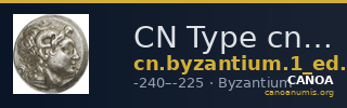 CN Type cn.byzantium.1_ed.137 — CANOA