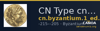 CN Type cn.byzantium.1_ed.147 — CANOA