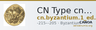 CN Type cn.byzantium.1_ed.149 — CANOA