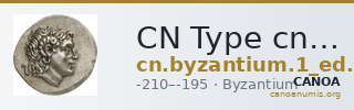 CN Type cn.byzantium.1_ed.151 — CANOA