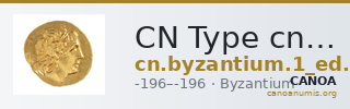 CN Type cn.byzantium.1_ed.157 — CANOA