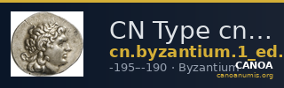 CN Type cn.byzantium.1_ed.159 — CANOA