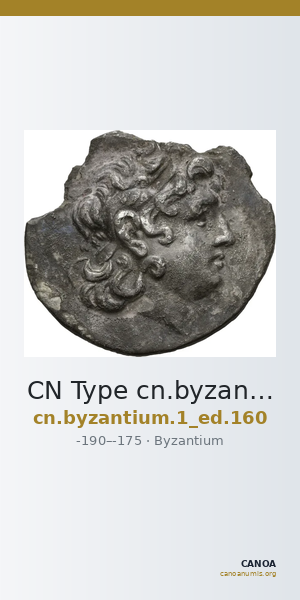 CN Type cn.byzantium.1_ed.160 — CANOA
