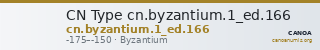 CN Type cn.byzantium.1_ed.166 — CANOA