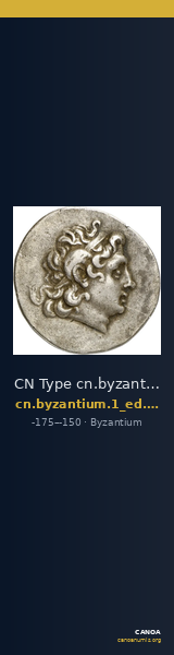 CN Type cn.byzantium.1_ed.168 — CANOA