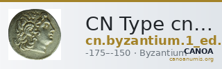CN Type cn.byzantium.1_ed.169 — CANOA