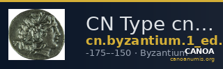 CN Type cn.byzantium.1_ed.170 — CANOA