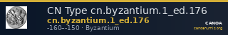 CN Type cn.byzantium.1_ed.176 — CANOA