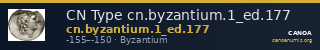 CN Type cn.byzantium.1_ed.177 — CANOA