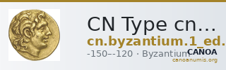 CN Type cn.byzantium.1_ed.179 — CANOA