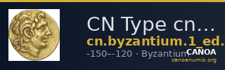 CN Type cn.byzantium.1_ed.179 — CANOA