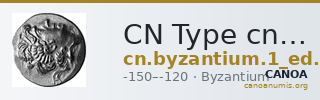 CN Type cn.byzantium.1_ed.181 — CANOA