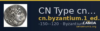 CN Type cn.byzantium.1_ed.186 — CANOA