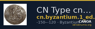 CN Type cn.byzantium.1_ed.189 — CANOA